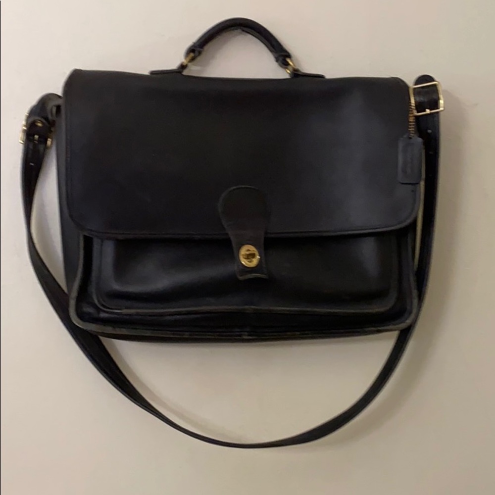 Vintage Coach laptop bag /briefcase